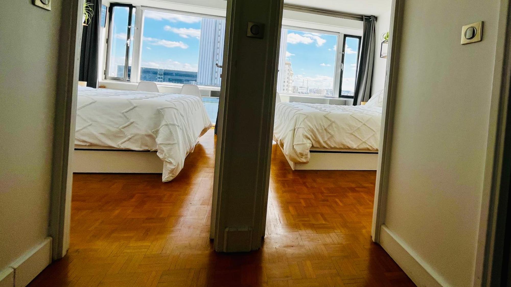2 Private Bedrooms, Montparnasse Station Párizs Kültér fotó